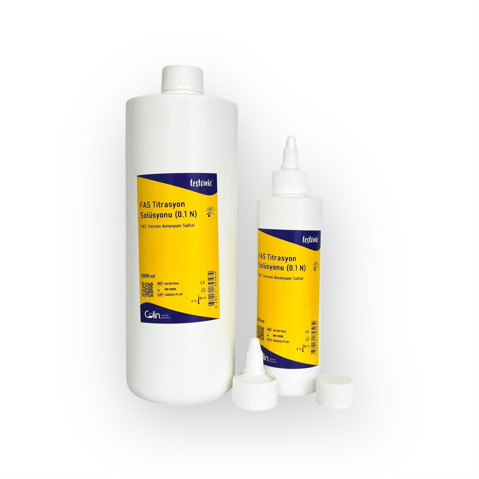 FAS - Ferroin Ammonium Sulfate Titration Solution (0.1 N)